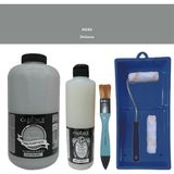 Cadence Mobilya Boyası - Multisurface H - 040 Delano 2000 ml Ultimate Vernik Mat 500 ml Saten Rulo Set