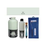 Cadence Mobilya Boyası - Multisurface H - 043 Açık Yeşil 2000 ml Ultimate Vernik Mat 500 ml Saten Rulo Set