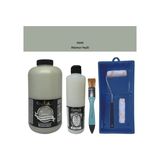 Cadence Mobilya Boyası - Multisurface H - 049 Ihlamur Yeşil 2lt Ultimate Parlak Vernik 500 ml Saten Rulo Set