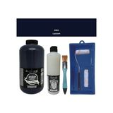 Cadence Mobilya Boyası - Multisurface H - 062 Lacivert 2000 ml Ultimate Vernik Mat 500 ml Saten Rulo Set