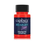 Cadence MS-05 Turuncu Kırmızı 50 ml Midnight Shine UV Reaktif Boya