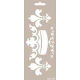 Cadence MU60 10x25 cm Mix Media Stencil Şablon