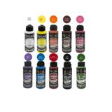 Cadence Multisurface Akrilik Boya Seti, 10 Renk, 120 ml x 10, Tüm Yüzeyler İçin