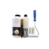 Cadence Mutfak Boyama Seti 2 Litre Beyaz Boya 500 Ml Taş Vernik Ipek Fırça 2,5Cm-Hediyeli