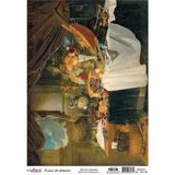 Cadence Natürmort Koleksiyonu SL015 30x42 cm Pirinç Dekupaj Kağıdı