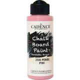 Cadence Pembe 2500 Model Cadence Kara Tahta Boyası 120ML Su Bazlı Akrilik Özellikli - Renkli