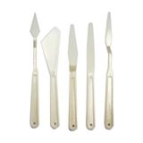 Cadence Plastik Spatula Seti 5 Li - Renkli