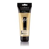 Cadence PRD-501 Beyaz Altın 120 ml Proart Heavy Body Metalik Ultra Parlak Akrilik Boya