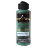 Cadence Premium Akrilik Boya 9050 Zümrüt Yeşili Yüksek Kapatma Gücüne Sahip Su Bazlı 120 ml