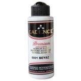 Cadence Premium Beyaz 120 ml Akrilik Boya