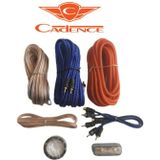 Cadence Profesyonel Oto Amfi Tesisat Kablo Seti + 2 Adet Y Kablo
