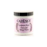 Cadence Sculpture Paste Dekoratif Rölyef Pasta Beyaz 250 ml Su Bazlı Kullanım İçin - Renkli