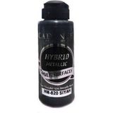 Cadence Siyah 120 ml Hybrid Metalik Akrilik Boya