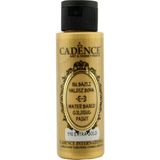 Cadence Su Bazlı Yaldız Boya 110 Ekstra Altın 70 ml Metalik Dokulu Dekoratif Boya