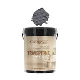 Cadence TRV06 Antrasit Traverten Efekt Pasta 3KG - Cadence Traverten Rölyef Pasta