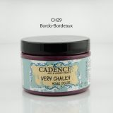 Cadence Very Chalky 150 ml Crimson Akrilik Boya