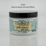Cadence Very Chalky 150 ml Eskimiş Beyaz Akrilik Boya