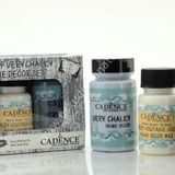 Cadence Very Chalky Home Decor Set 2 Renk 90Ml+50Ml Wax Arduvaz Gri-Koyu Arduvaz Gri