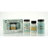 Cadence Very Chalky Home Decor Set 2 Renk 90Ml+50Ml Wax Pak Beyaz-Kuf Yesili