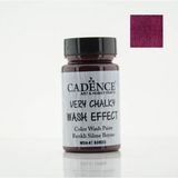 Cadence Very Chalky Wash Efekt Boya 90ml Bordo
