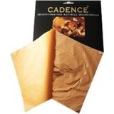 Cadence Yaprak Varak Altın Renkli İnce Folyolar 50'li Kolay Kullanım İçin Paketlenmiştir