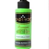 Cadence Yeşil 120 ml Fosforlu Akrilik Boya