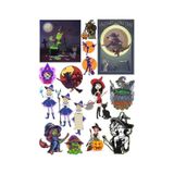 Cadı Sticker Set 9 20 Parça Telefon, Tablet, Defter, Laptop Sticker