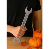 Cadılar Bayramı Dekoru Kanlı İngiliz Anahtarı Halloween Parti Kostüm Aksesuarı