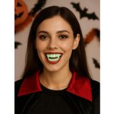 Cadılar Bayramı Fosforlu Vampir Dişi Halloween Parti Kostüm Aksesuarı
