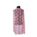 CADILAR BAYRAMI HALLOWEEN AÇIK PEMBE DANTEL PELERİN 75 CM