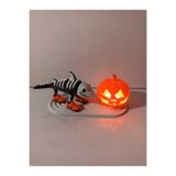 Cadılar Bayramı Halloween Balkabağı ve Tralalero Tralala karakter figür oyuncak LED MUM DAHİLDİR