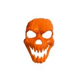 CADILAR BAYRAMI HALLOWEEN İSKELET BALKABAĞI MASKE TURUNCU 20CMX20CM