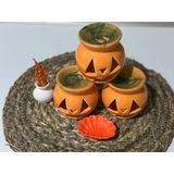 Cadılar Bayramı (Halloween) Özel Kabak Seramik Buhurdanlık/Mumluk (1 ADET).