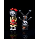 Cadılar Bayramı Ölü Gelin Oyuncak Ölü Gelin Damat Örgü Oyuncak Halloween Ölü Gelin 12CM