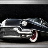 Cadillac Eldorado Klasik Araba Motifli Kanvas Tablo DBSANAT12072