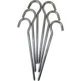 Çadır Tarp Kazığı 8mm 25CM Galvanizli 6 Adet