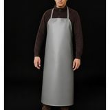 ÇADIRAVM Endüstriyel Su Geçirmez Önlük, 650 gr Kalın Polyester, 72×121 Cm, Kasap, Bulaşık ve Mutfak Önlüğü - Gri