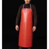 ÇADIRAVM Endüstriyel Su Geçirmez Önlük, 650 gr Kalın Polyester, 72×121 Cm, Kasap, Bulaşık ve Mutfak Önlüğü - Kırmızı