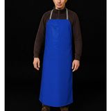 ÇADIRAVM Endüstriyel Su Geçirmez Önlük, 650 gr Kalın Polyester, 72×121 Cm, Kasap, Bulaşık ve Mutfak Önlüğü - Mavi