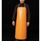 ÇADIRAVM Endüstriyel Su Geçirmez Önlük, 650 gr Kalın Polyester, 72×121 Cm, Kasap, Bulaşık ve Mutfak Önlüğü - Turuncu