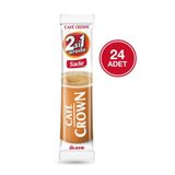Café Crown 2si1 Sade Granül Kahve, 11 gr x 24 Adet
