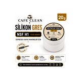 Cafe Clean Espresso Kahve Makinesi Gıda Onaylı Silikon Gres Yağı - Nsf H1 Uluslararası Sertifikalı - 20 G