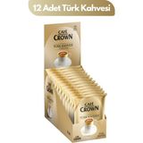 Cafe Crown Türk Kahvesi 100 gr x 12 Adet Zengin Aroma ile Geleneksel Lezzet Deneyimi