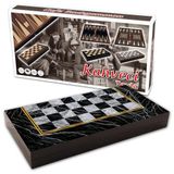 Cafe Tavla Backgammon Mermer Desenli