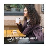 Cafe To-Go Travel Mug Termos Bardak, 0.23 Litre, Pembe Kuvars (Rose Quartz) - Option-1 - 0 - Siyah