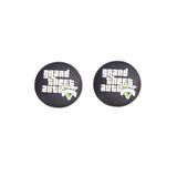 CAFELE Grand Theft Auto V Analog Koruyucu, PlayStation 5-Xbox One-Series X-S ile Uyumlu, 2 Adet, Siyah