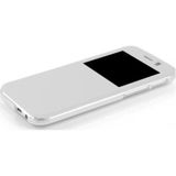 Cafele Htc One M8 Pencereli Ve Uyku Modlu Flip Cover - Beyaz