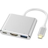 Cafele Macbook Matebook Switch Tablet Telefon Hdmi Usb 3.0 Pd Şarj Type-C Çevirici