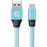 CAFELE Micro Usb Flat Fiber Örgülü 2.4A Şarj Ve Data Kablosu