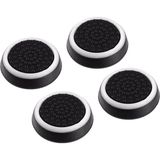 Cafele Noktalı Xbox One S/one X/xbox E/xbox 360 Analog Koruyucu Silikon Pad Ergonomik Tasarım ile Hassas Oyun Deneyimi - Siyah - Beyaz